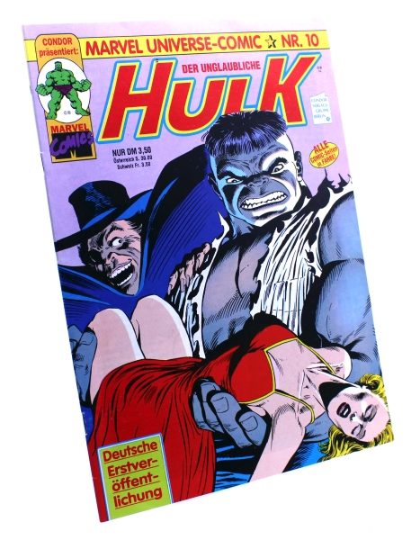 Marvel Universe-Comic Magazin Nr. 10: Hulk "Monster haben keine Freunde" von Condor